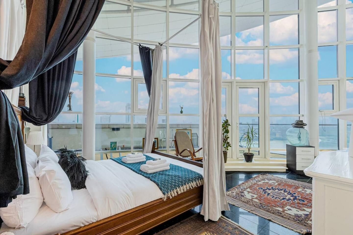 London Canary Wharf Riverside Penthouse Apartment Kültér fotó